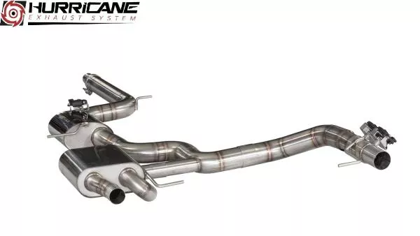 Hurricane Exhaust 3.5" ECE Klappenanlage für Seat Leon Cupra ST 265 FWD 5F V3